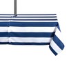 DII Cabana Stripe Outdoor Zippered Tabletop Collection, Stain/Wrinkle Resistant &