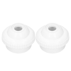 Swimming Pool Nozzles 1.5 Inch Opening Pool Jet Nozzle Inlet Nozzle, Pool Inlet Nozzle in White for Steel Wall Pools Pool Accessories