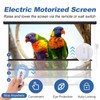 Projector Screen Motorized 84 Inch 16:9 HD Electric Projector Screen