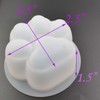4Pcs Cat Paws Shape Epoxy Mold, Glossy Finish Surface Cute