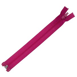 Plush Addict Number 5 Open-Ended Zip Fasteners for Sewing, Crafts, Clothing and Accessories - Cerise - 20" / 50cm