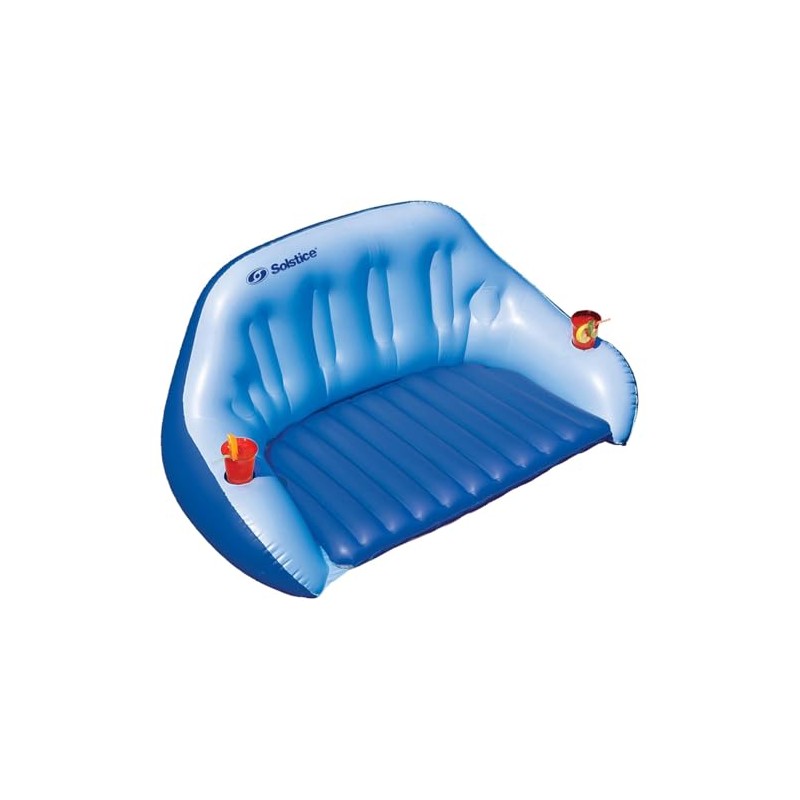 SOLSTICE Inflatable Pool Lounger Float for Relaxation – Raft for