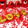 LZXD 1000 Pieces Champagne Artificial Silk Rose Petals Flower Decoration