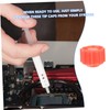 VILLFUL 3sets Plastic Tip Caps Luer Lock Caps for Dispensing