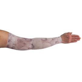 Lymphedivas Romantic Rose Medical Graduated Compression Arm Sleeve for Lymphedema (Long 20-30 mmHg Medium)