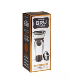 Cool Gear BRU Iced Coffee Cold Brew System for Single Serve in GIFT BOX