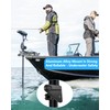 JISHAHS Aluminum Mount for Lowrance Eagle Eye 9 Sensor -