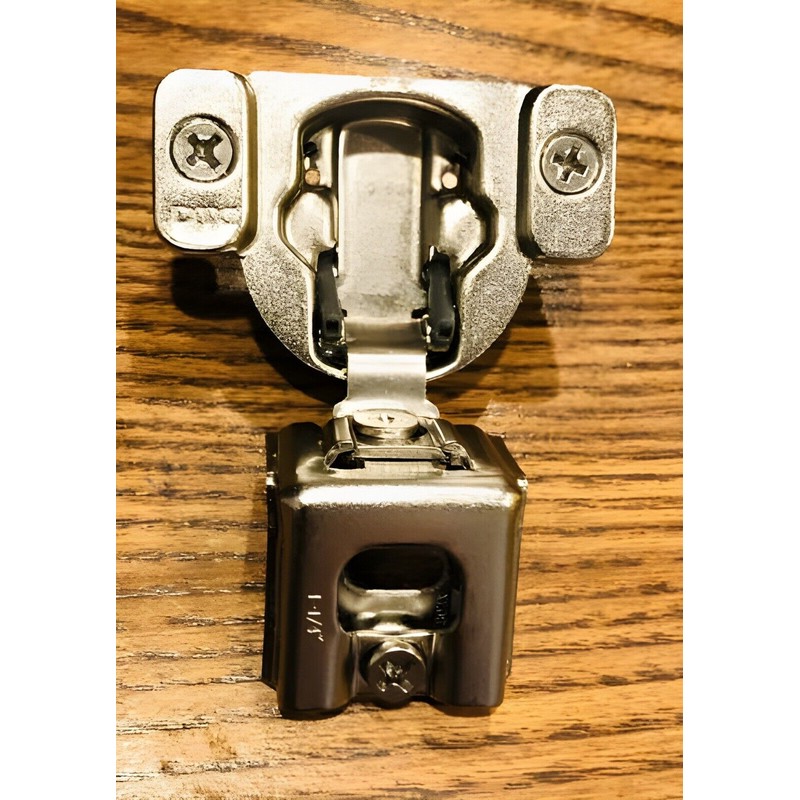 DTC 1-1/4" Overlay CABINET HINGE, 105 deg open, 6 way