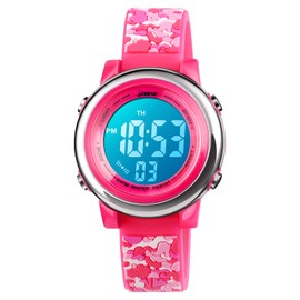 cofuo Kids Digital Sport Waterproof Watch for Girls Boys, Kid Sports Outdoor LED Electrical Watches with Luminous Alarm Stopwatch Child Wristwatch 3-12 Years