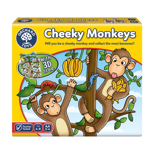 Orchard Toys Cheeky Monkeys Family Game, A Fun Game of