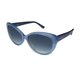 Isaac Mizrahi 30228 Womens/Ladies Cat Eye Full-rim 100% UVA & UVB Lenses Sunglasses/Eyewear (56-16-140, Blue)