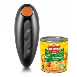 Electric Can Opener, Hands Free One Touch Automatic Can Openers Fit Different Can Sizes and Shape with No Sharp Edges for Kitchen, Kitchen Gadgets for Senior with Arthritis