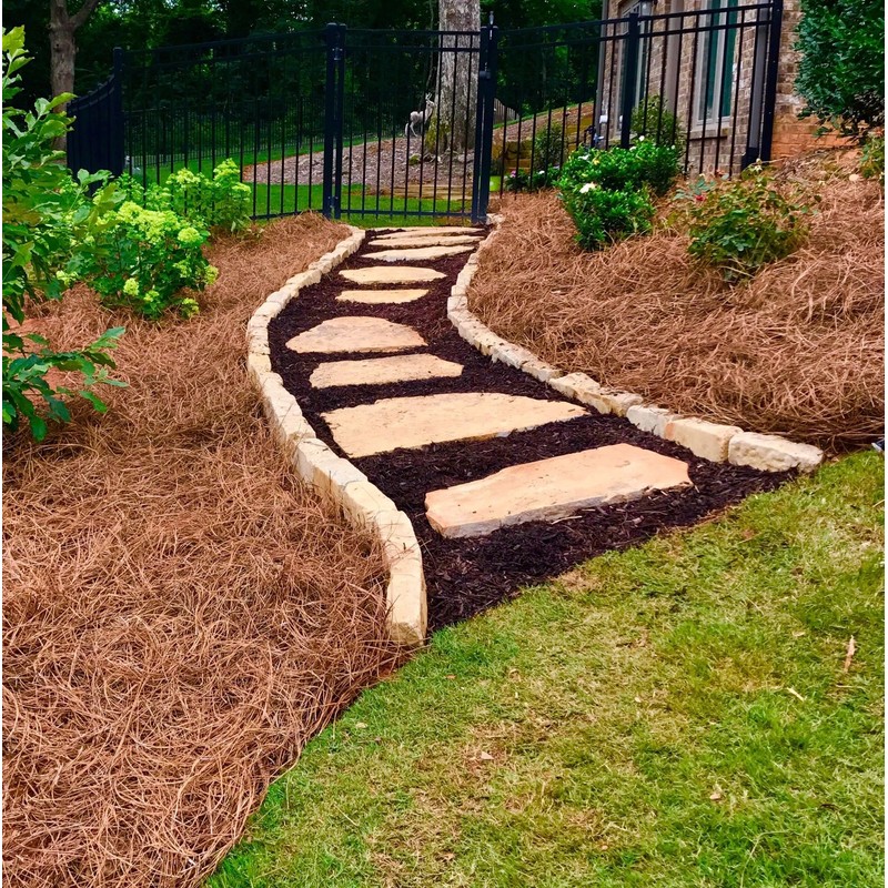 USA Pine Straw - Premium Pine Needle Mulch (Pine Needle