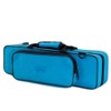 "C" Flute/Piccolo Combo Case with Shoulder Strap (Blue)