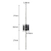 WayinTop 25pcs 15SQ045 Schottky Diodes, 15A 45V Diode Axial Schottky