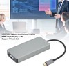 Hub Adapter TypeC to HDMI Cable VGA Converter USB B0504