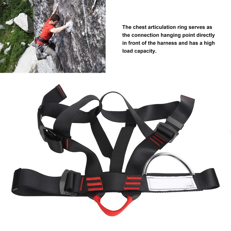 Climbing Belts Polyester Lightweight Adjustable High Load Bearing Capacity Mountaineering