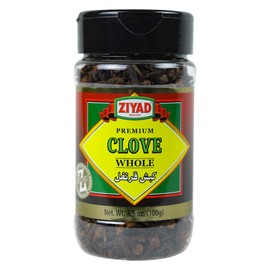 Ziyad Shaker Whole Clove Ready for Baharat, Lebanese Spice Blends, No Additives, No Preservatives, 3.5oz