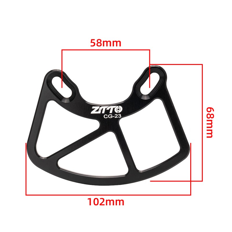 Bash Guard Bicycle Chain Guard Bicycle Chain Guard Aluminum Alloy