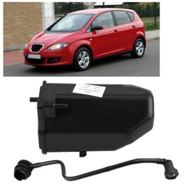 Carbon Container, Activated Carbon Container, Charcoal Container & Hose, Suitable for 1K0201801E 1K0201797AE