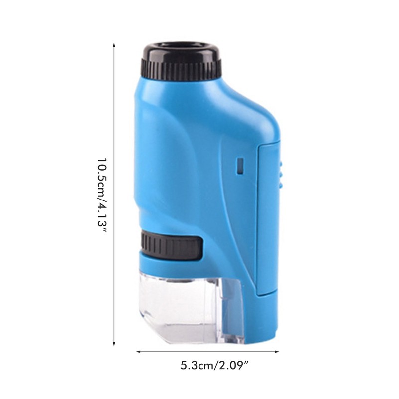 Portable Microscope for Kids Pocket Microscope Science Toys Educational Microscope