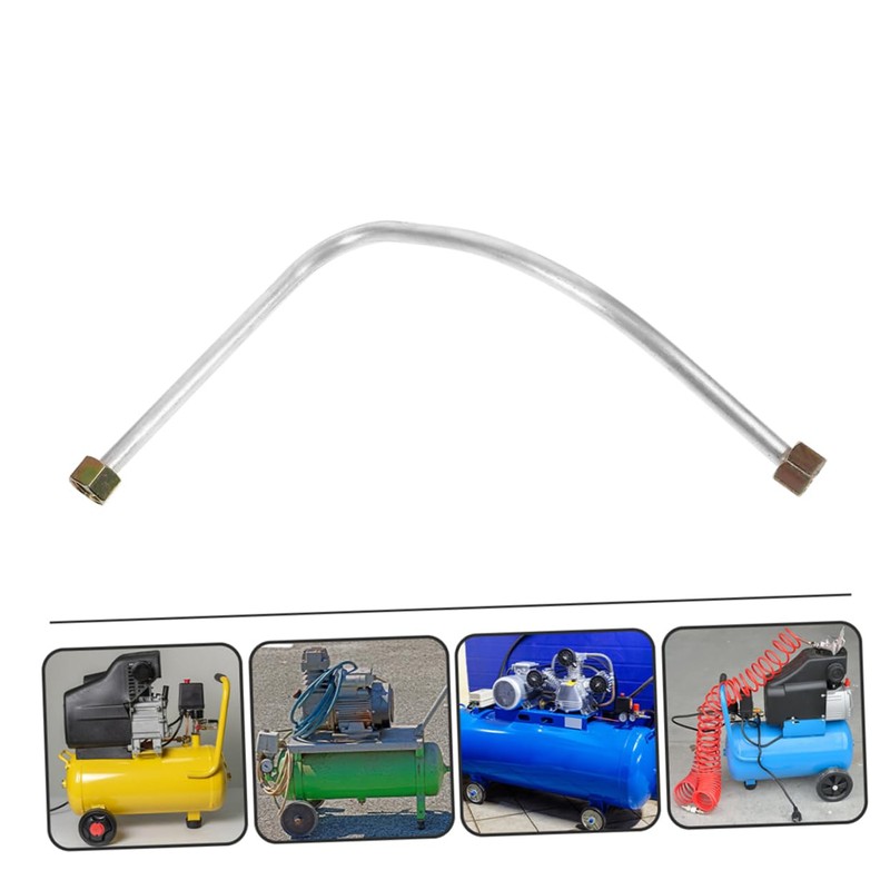 SHINEOFI 2pcs Aluminum Air Compressor Lightweight Durable Replacement Parts Compatibility