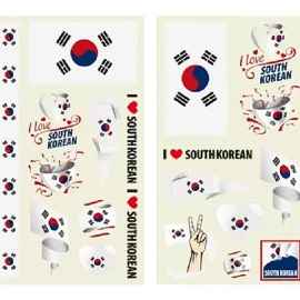 Search Life 태극기스티커 태극기판박이 청결공감 응원스티커 월드컵 10장세트 월드컵스티커 서치생활 [컬러 10장세트] Taegeukgi Sticker Taegeukgi Stand-up Clean Sympathy Support Sticker World Cup 10-Piece Set World Cup Sticker Everyday Life [Color 10-Piece Set]