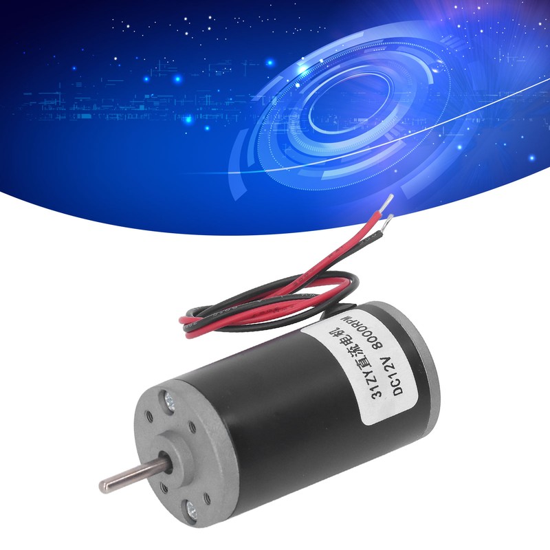 Permanent Magnet Motor DC 12V Reversible CW CCW Large Torsion