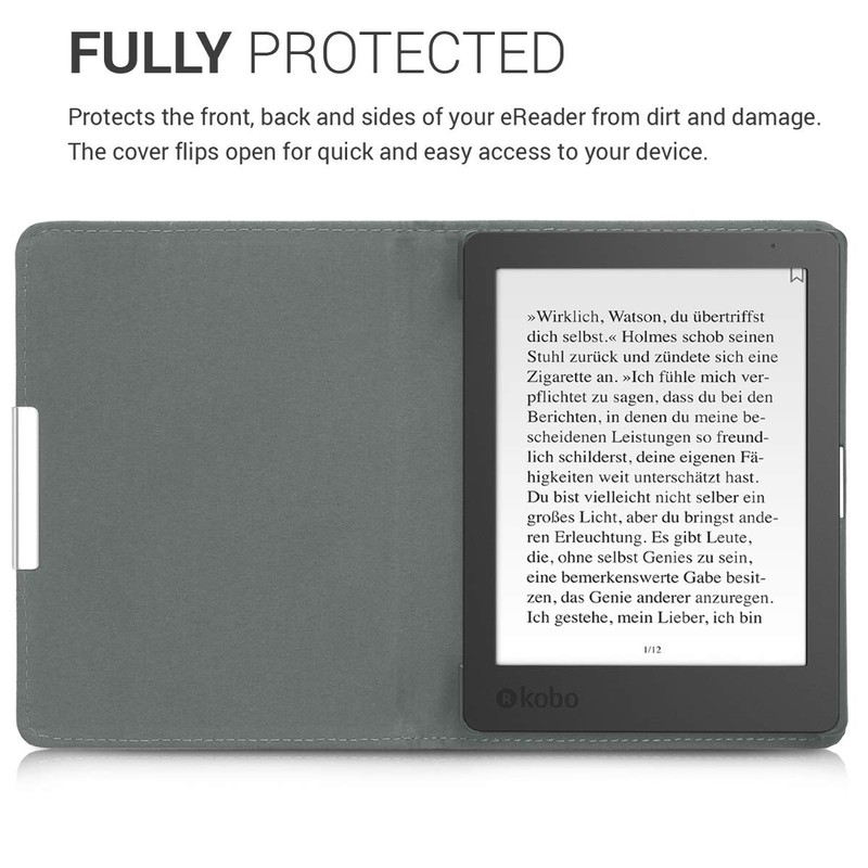kwmobile Case Compatible with Kobo Aura Edition 1 - PU
