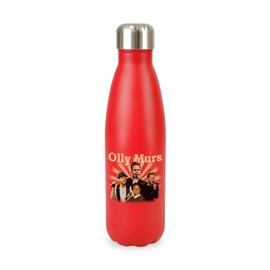 New Spirit Original Olly Murs screw top lid stainless steel water bottle drinks cup water bottle refill cute fun explore travel