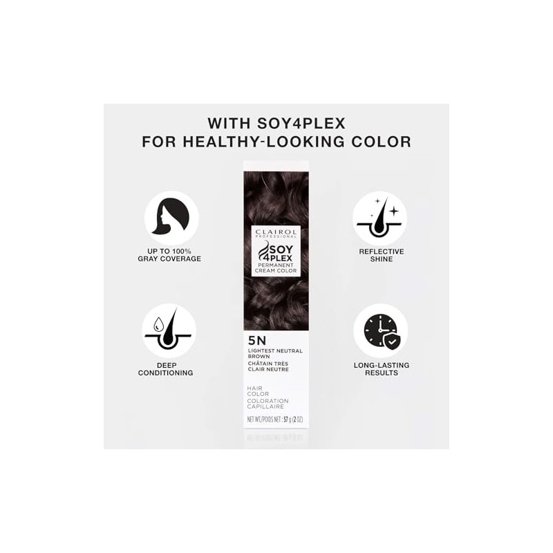 Clairol Crème Permanent 7N Medium Neutral Blonde