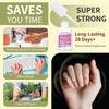 Venares Gel Nail Tips, Pack of 500 Nail Tips, Extra