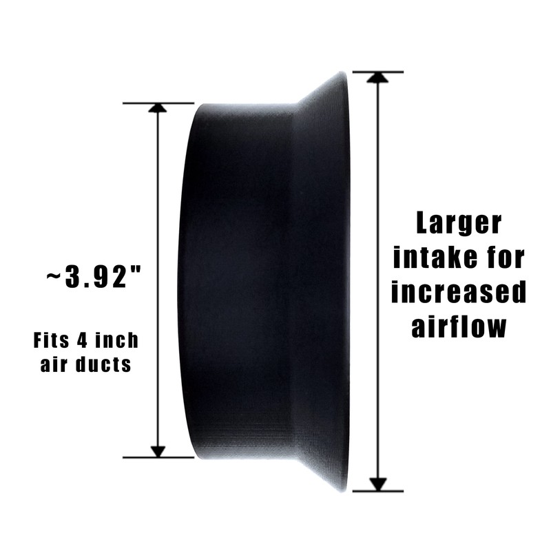Polysota Air Duct Grate Screen 4 Inch (1 Pack)