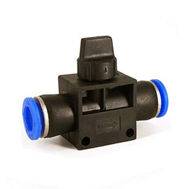 POWERTOOL Pneumatic Connector 12MM Shut Off Valve Shut Off Air Quick Control Fittings for Air Water (Pack of 5)