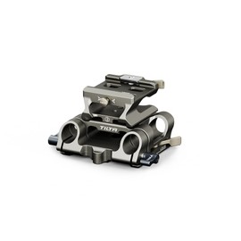 Tilta Modular 15mm LWS Baseplate Type III - Titanium Gray | Modular Design | 15MM Rod Support | ARCA Receiver | Dovetail Support | Lightweight & Durable | TA-MBP3-TG
