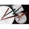 Pair of chopsticks made in Japan, Wind tree, Vermilion, 8.3