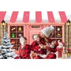 Christmas Shop Backdrop 10 x 8 ft Xmas Santa's Toy