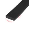 sourcing map Solid Rectangle Rubber Seal Strip 20mm Wide 5mm