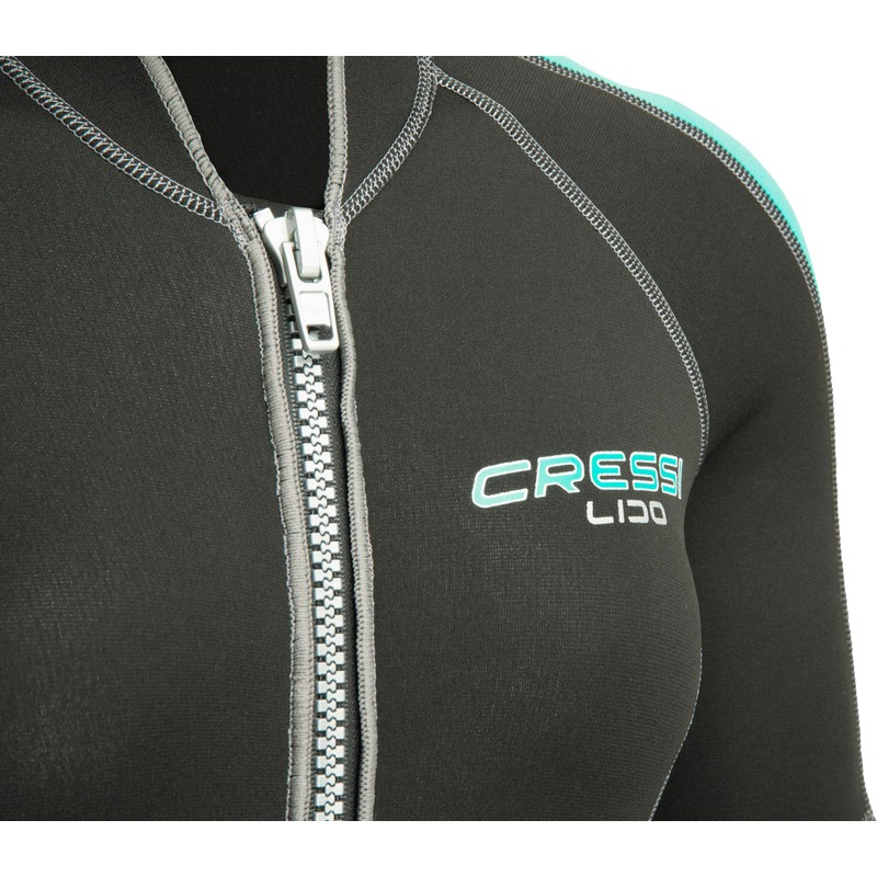 Cressi Lido, Negro/Azul Marino, XS