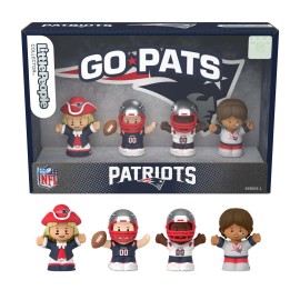 Little People Collector New England Patriots Special Edition Set 4 Figures
