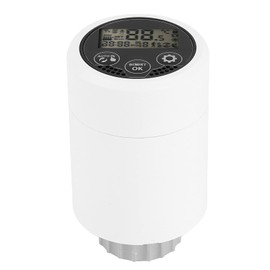 Depisuta Valve Smart Thermostat with LCD Screen, APP Control Weekly Programming Holiday Mode Child Lock, Suitable for Home Hotel Mall Heating System