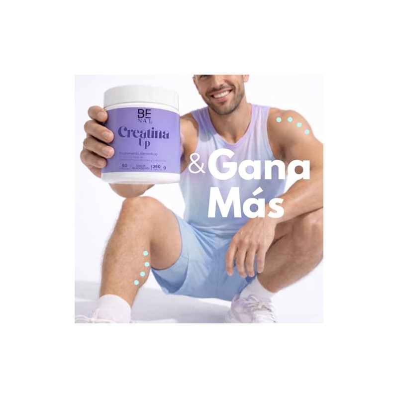 BENAT Creatina Monohidratada + L-Arginina + Electrolitos | 350 g