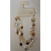 A New Day 8" 3 Row Pearl Bead Necklace Pearl