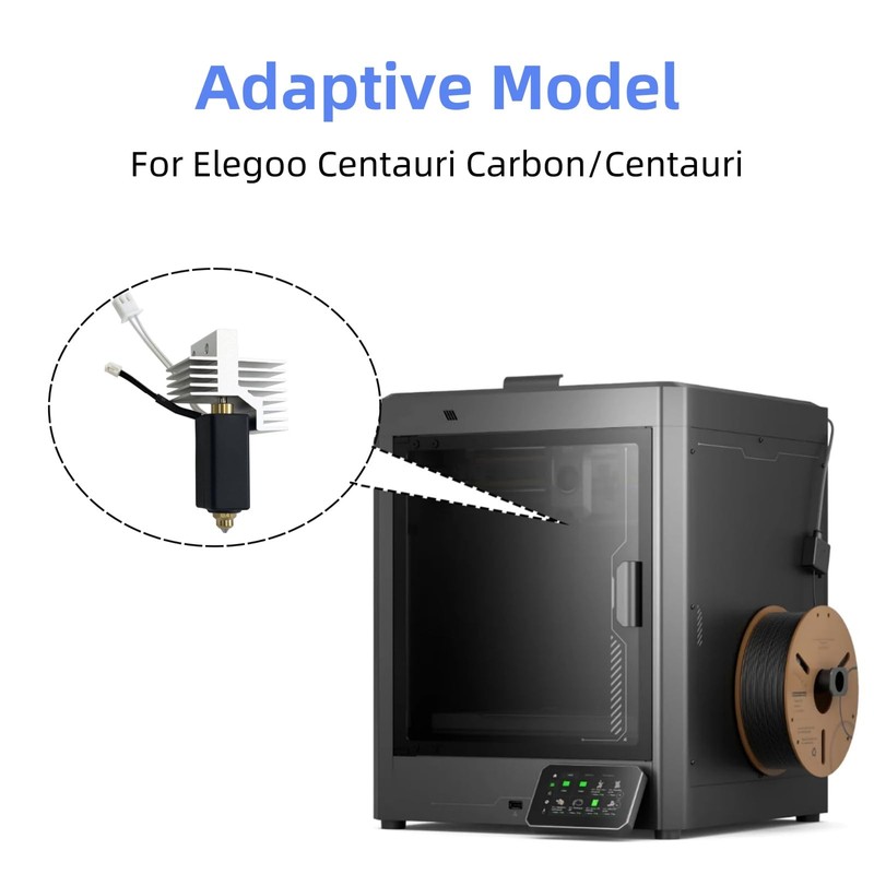 0.4MM Ceramic Hotend Kit for Elegoo Centauri Carbon – Extruder