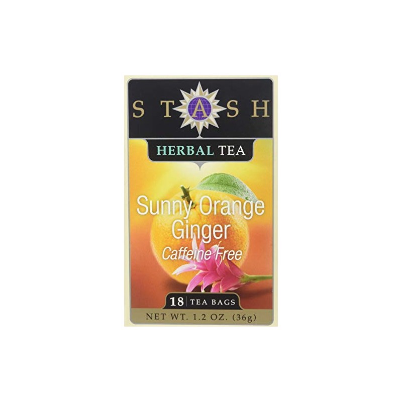 STASH TEA TEA GINGER ORANGE 18BG