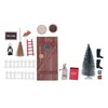 1/12 1/6 Christmas Fairy Door Kit Crafted Exquisite Cute Colourful