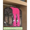 3 Pack Wig Storage Bags with Hanger, Portable Hair Extension