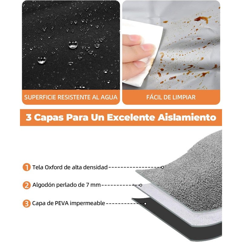 Lonchera Termica de Gran Capacidad de Doble Capa, Bolsa de