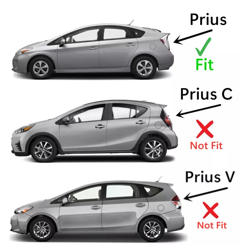 NAGD Fit 2010-2015 Toyota Prius 4D Hatchback Driver Side Left