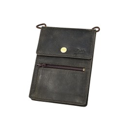 ReNa-Retail High-Quality Vintage Genuine Leather Chest Bag, brown, Vintage